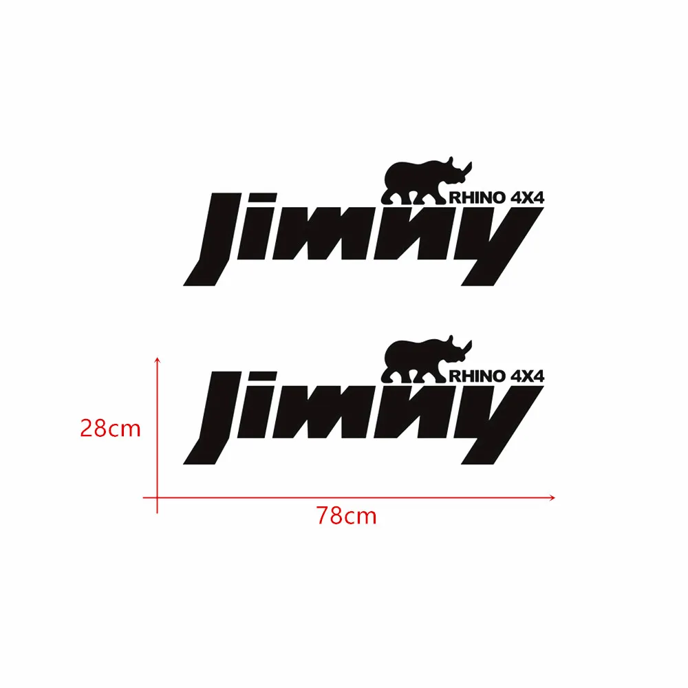 Для SUZUKI Jimny MT AT Racing Styling Auto Body Водонепроницаемая виниловая наклейка на дверь