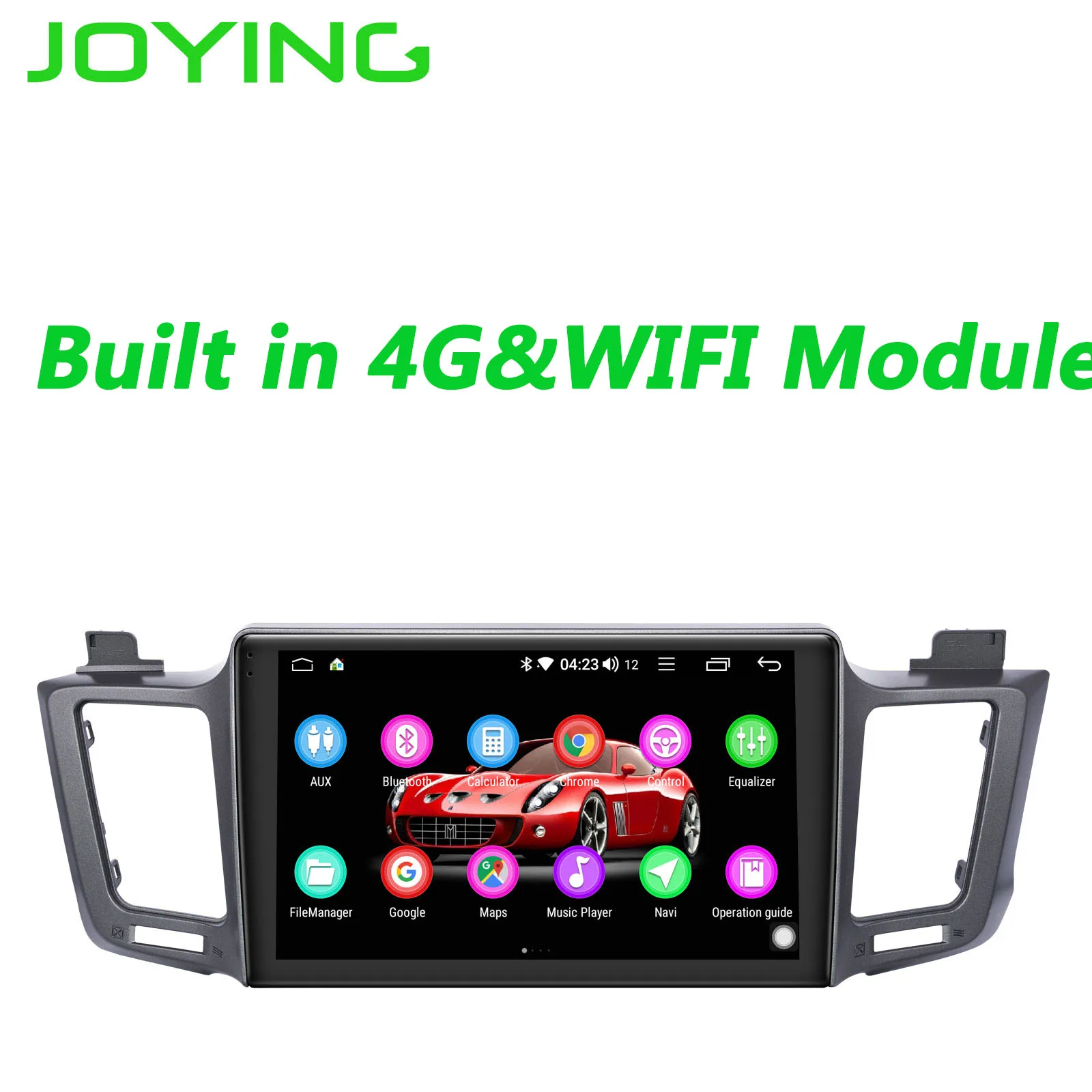 JY-TO153N3G JOYING автомобильный радиоприемник Android 8,1 octa Core 2 ГБ 32 ГБ gps Авторадио 10," ips сабвуфер поддержка зеркального соединения для Toyota RAV4 2012 - Цвет: JY-TO153N3G