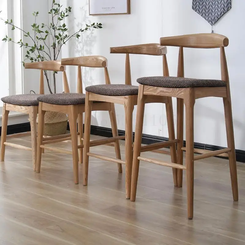 Скандинавский телефон стул с спинкой простой семейный бар Cha |