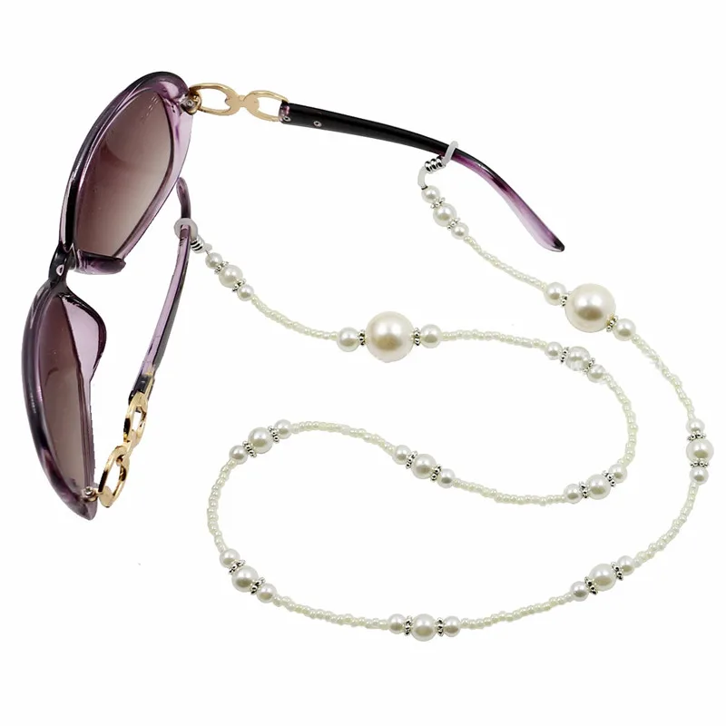 1 шт. новые жемчужные бисерные очки цепочка ожерелье солнцезащитные очки держатель для очков ремешок очки для чтения держатель для очков ремень веревка шнур