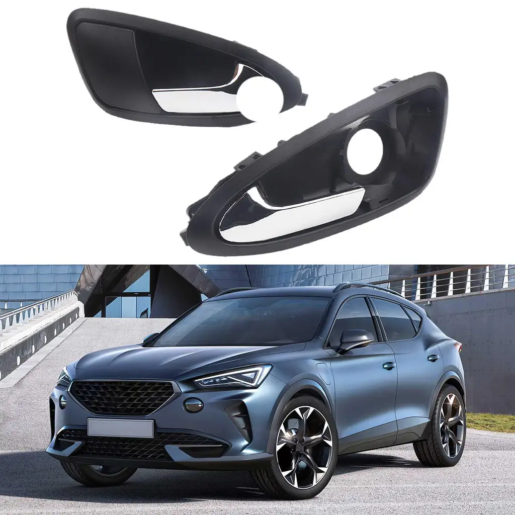 1 Pair Car Inner Door Handles Accessories 6j0837113 Fit For Seat