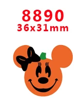 8890 30 шт мультяшный персонаж плоское украшение из смолы PR 8858 - Цвет: 8890