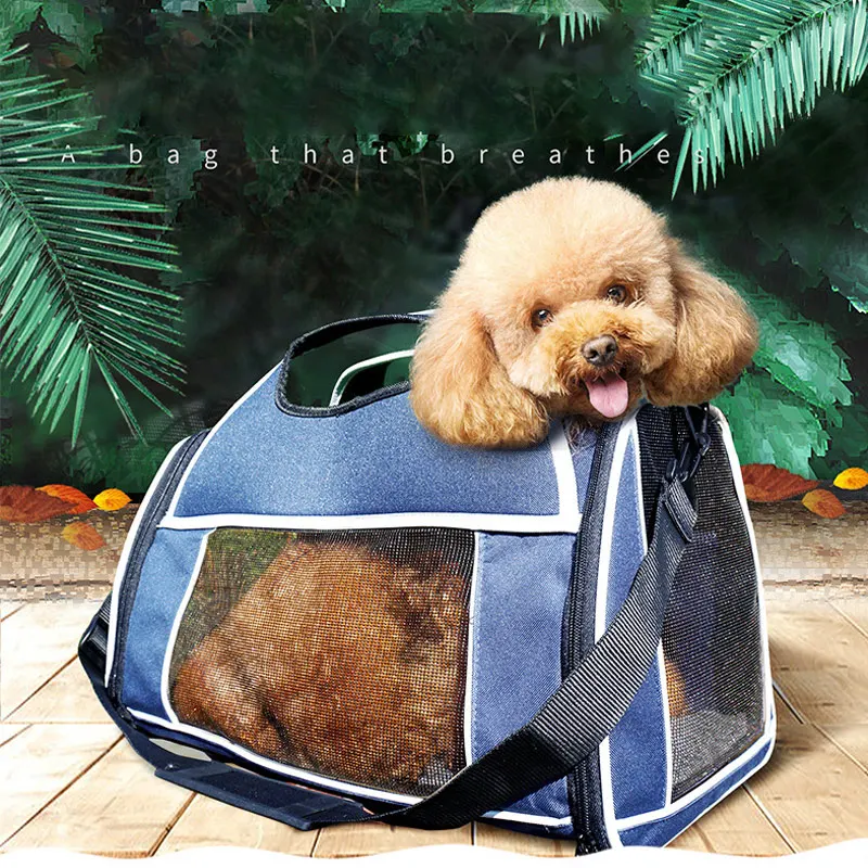 Рюкзак для домашних животных, переноска для собак, ткань Оксфорд, переносная переноска для кошек, переносная переноска для щенков, дорожная дышащая сумка для домашних животных, продукт