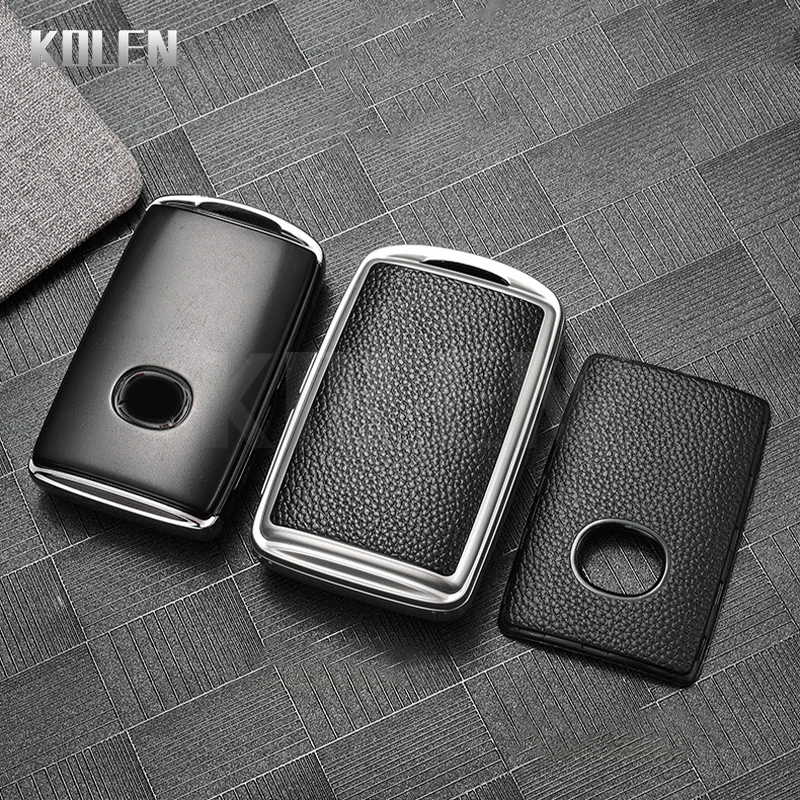 TPU 가죽 유형 자동차 스마트 키 케이스 커버 마즈다 알렉사 CX-30 CX-3 CX-5 CX-7 CX-9 CX-4 3 버튼 보호기 쉘 액세서리