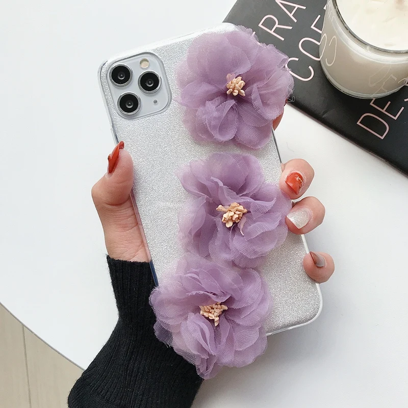 Новинка 2020 чехлы для huawei mate 30 Pro Honor Play 3 роскошный чехол 3D красивый Шифоновый