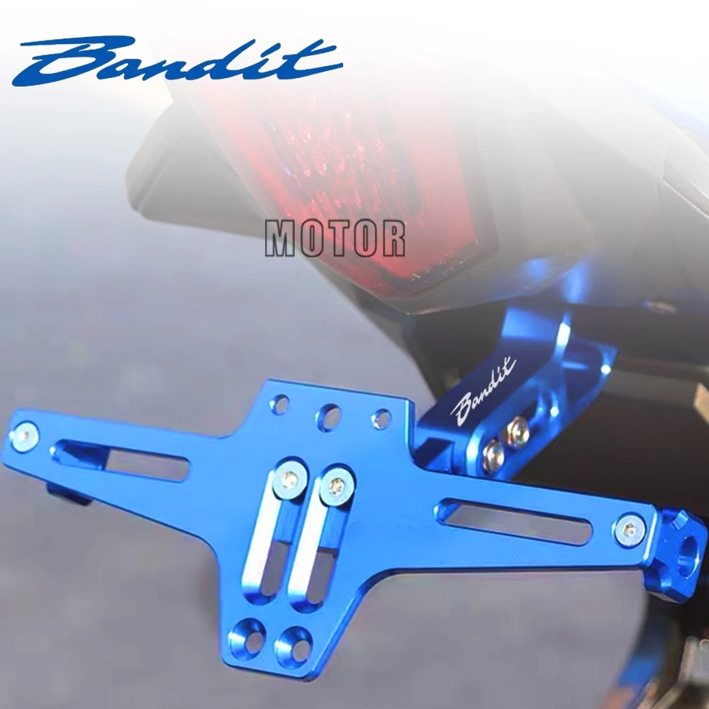 Cnc Universale Del Motociclo Regolabile Angolo Di Alluminio Numero License Plate Frame Per Yamaha Bmw F800Gs/Avventura F800Gt F800R F