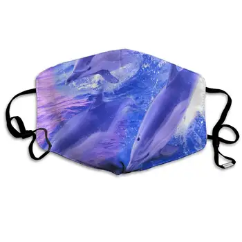 

Face Mask Dolphin Special Cycling Half Face Earloop Nose Mask For Boys