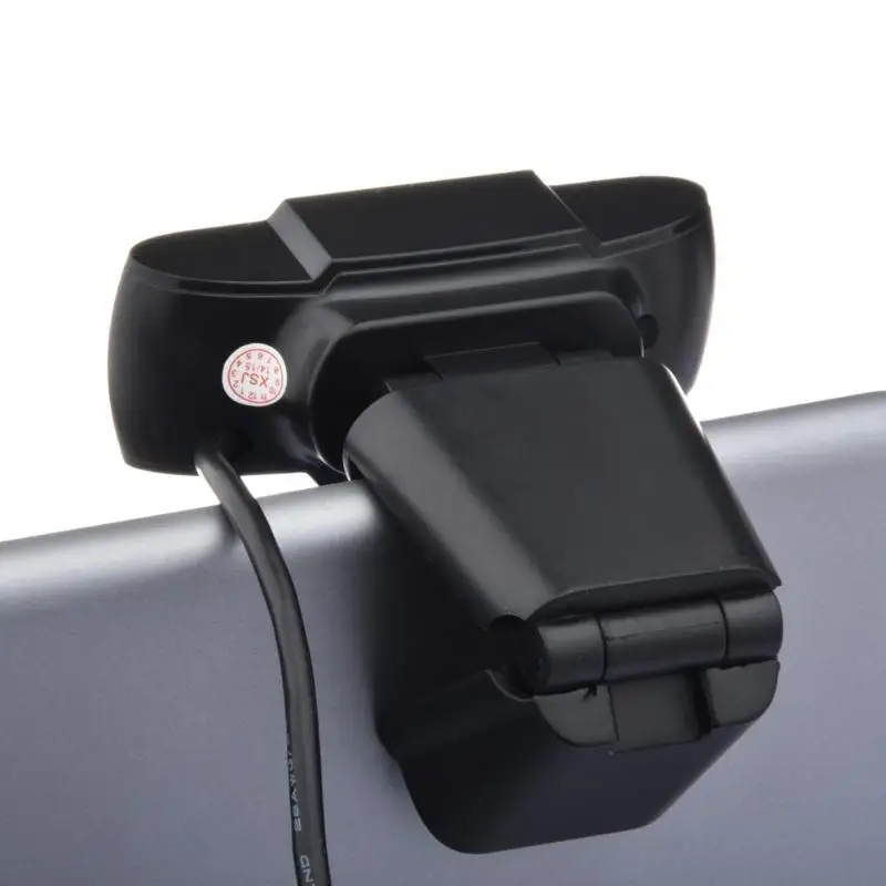 Веб-камера USB 0.3MP веб-камера 360 градусов вращающийся с микрофоном клип-на веб-камеру для Skype компьютера ноутбука ПК