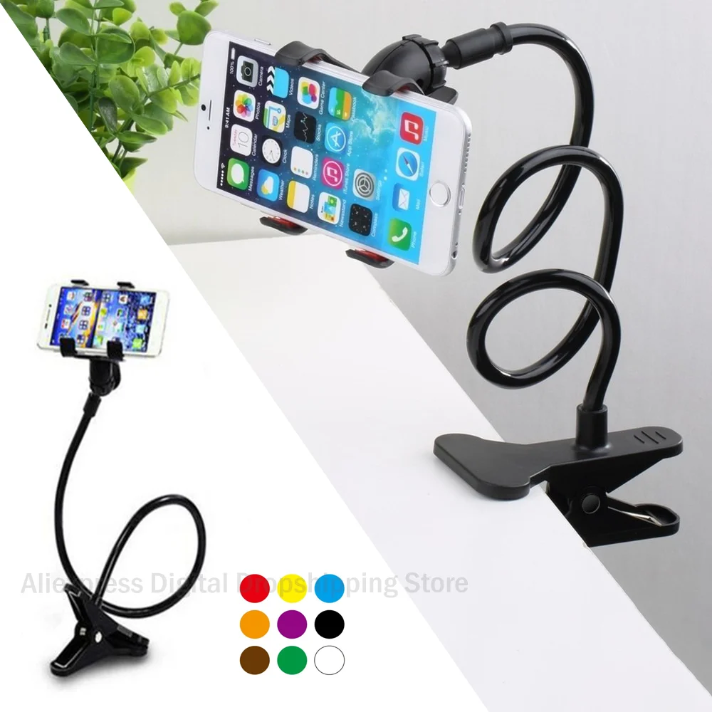 Flexible Mobile Phone Holder Universal Smartphone Stand for Desk Bed Table Support Bracket Adjustable Holder for iPhone iPad mobile holder