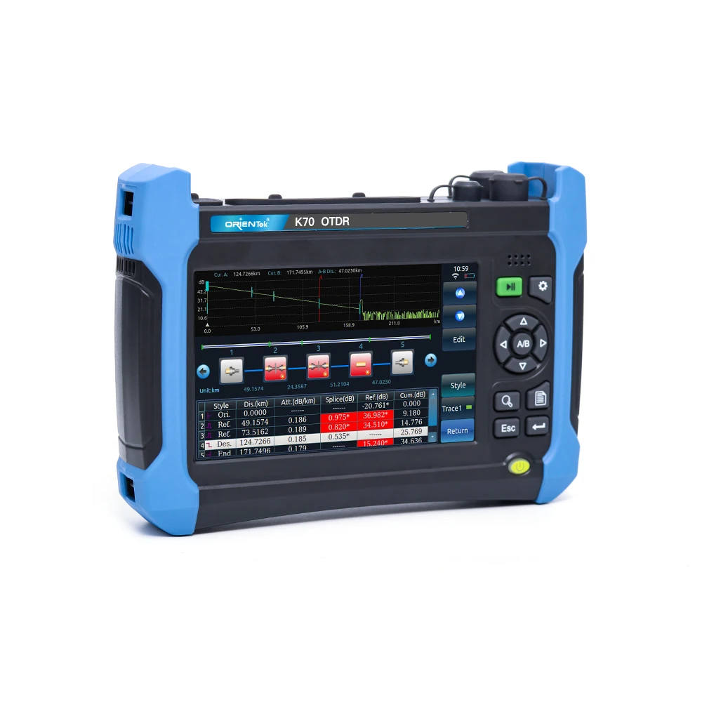 

OTDR SM OTDR Orientek K70 1625 PON OTDR singlemode OTDR & multimode OTDR