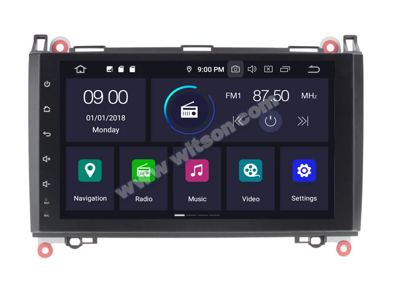 " Android 9,0 Pie OS автомобильный мультимедийный навигатор gps радио для Mercedes-Benz b-класс W245 2004-2012 Viano W639 2006+ Vito 2006