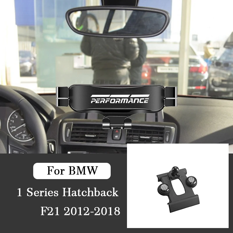 Car Mobile Phone Holder Mounts Stand GPS Gravity Navigation Bracket For BMW 1 Series F21 125i 116i 118i 120i 2012-2018 | Автомобили и