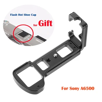 

Quick Release L Plate Holder Hand Grip for SONY A6500 ILCE-6500 camera Tripod Bracket for Benro Arca Swiss Tripod Head