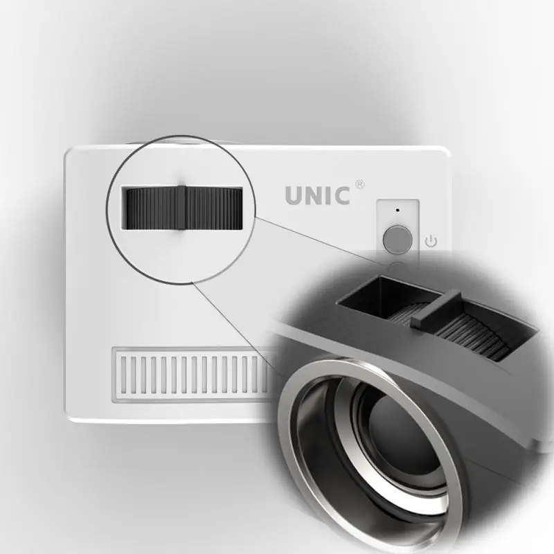 ЕС/США/Великобритания Plug мини-проектор с перезаряжаемой батареей для домашнего кинотеатра бизнес 1080P 1920*1080 Разрешение