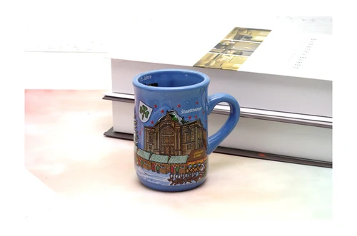 New Christmas Snowflakes, Christmas Boots, Ceramic Cup, Cartoon Cup, Penholder, Milk Coffee Cup cute mug - Цвет: A5