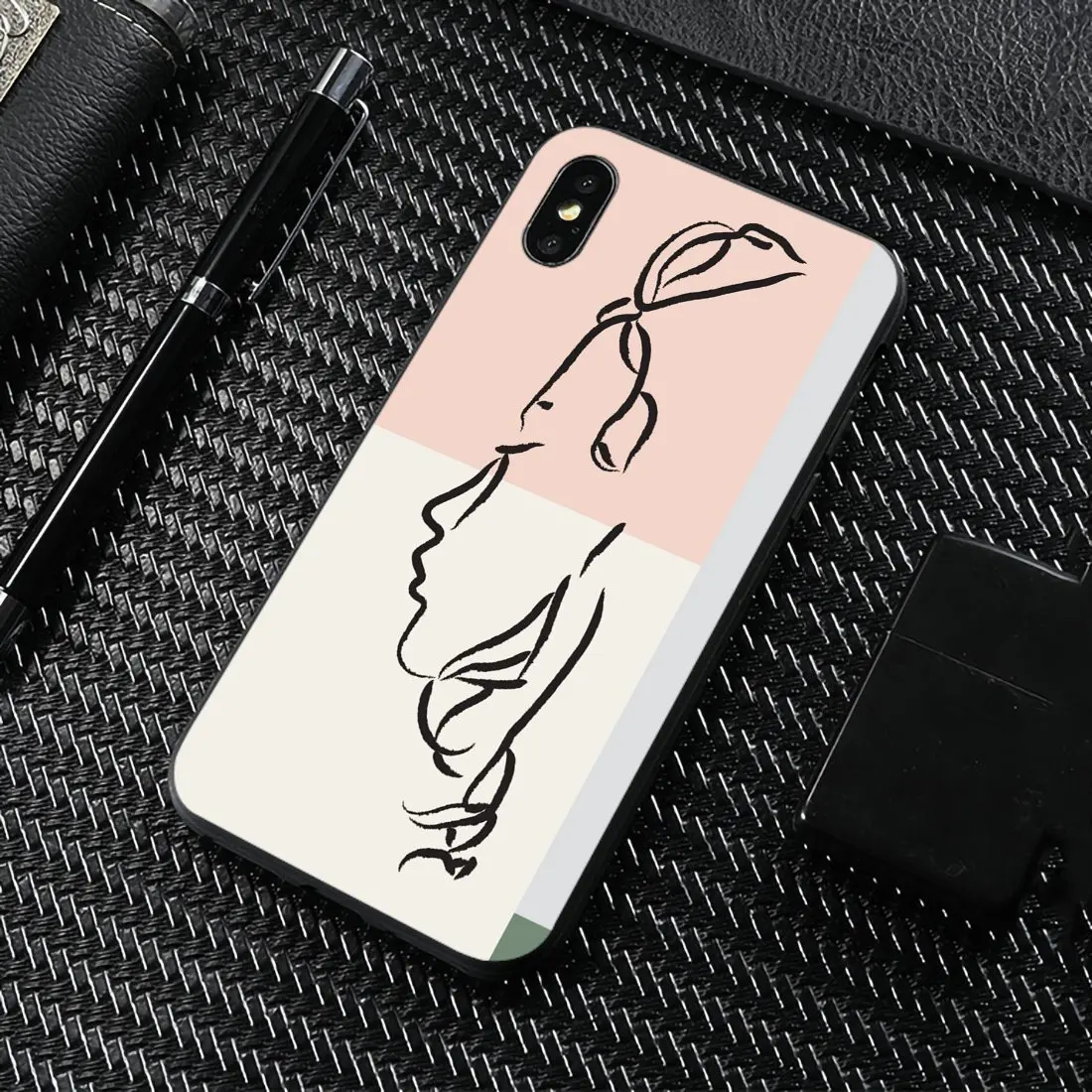 Мягкий чехол с абстрактным рисунком Matisse Funny Face для Sony Xperia Z5 XZ XA1 XA2 Premium ULTRA 10 X L2 |