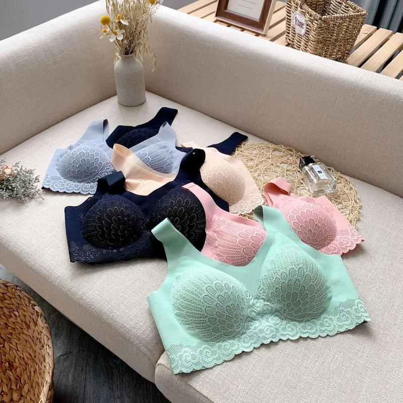 Новинка латексные кружевные спортивные бюстгальтеры на бретелях женское