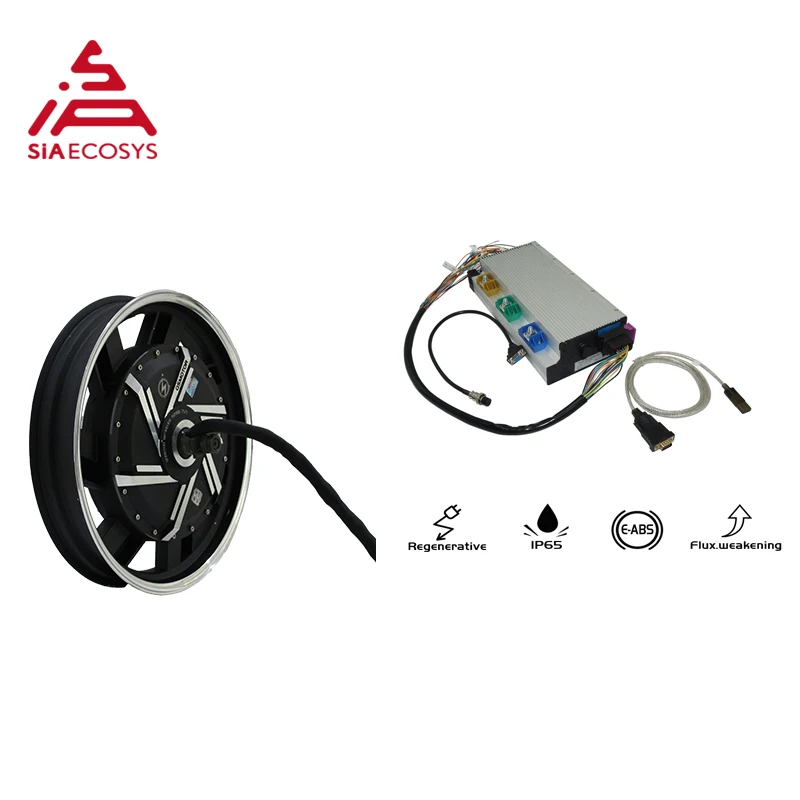 Motore Qs Motore Mozzo Elettrico 100-120Kph 96V 16X3.0 Pollici 273 8000W 17Kw Kit Di Conversione Kit Moto Elettrica Di Picco