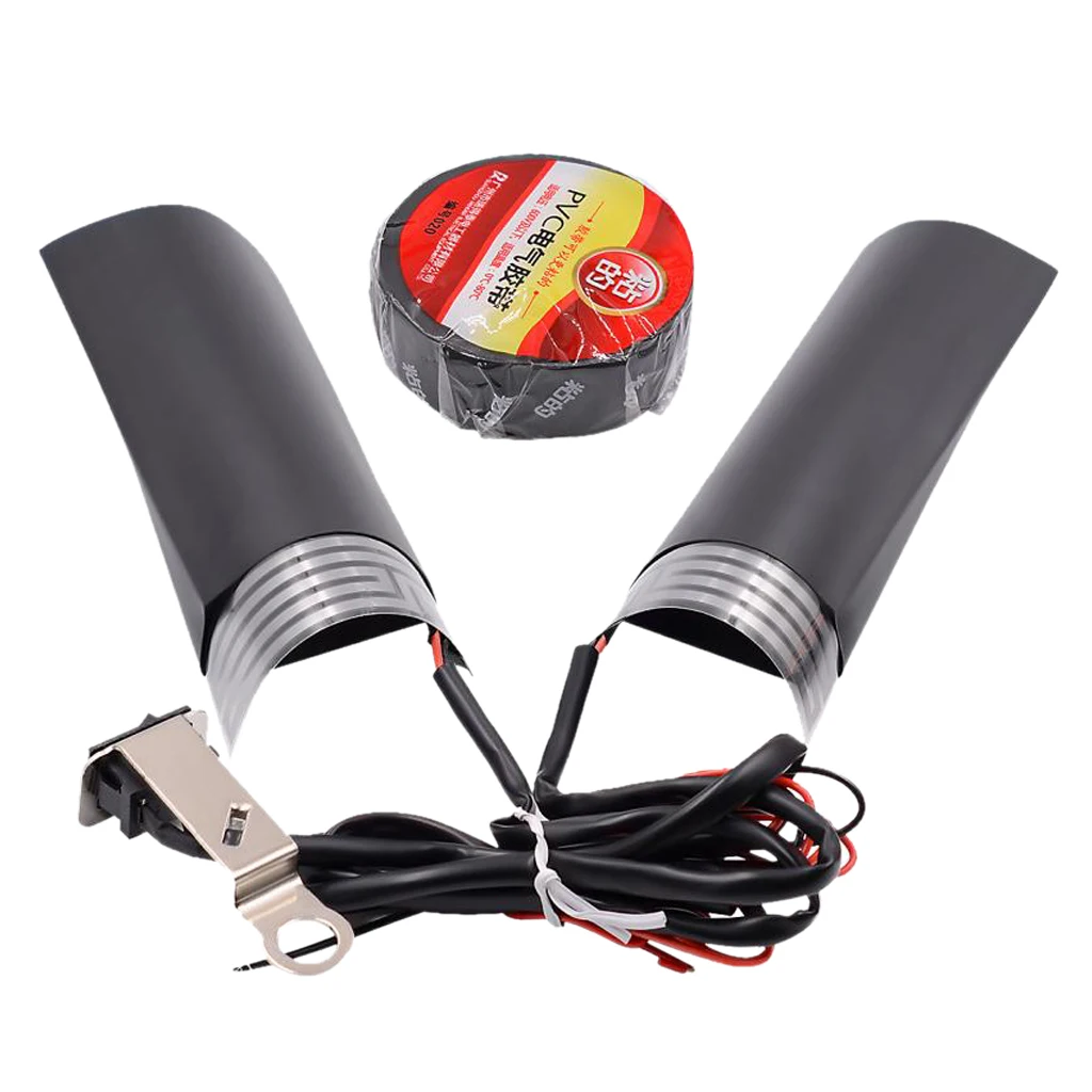Универсальный 12V мотоцикл Скутер руль теплые грелки ручки колодки|Руль