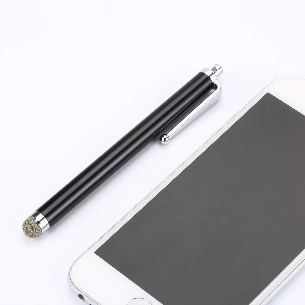 1 Piece 11cm Conductive Cloth Touch Screen Stylus Pen for Universal Tablet 6 Color Capacitor Stylus Pens