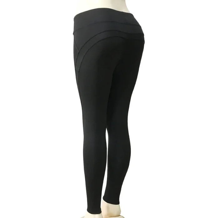 Women Sweat Absorption Slim Pants Breathable Hip-lifting Fitness Leggings XRQ88