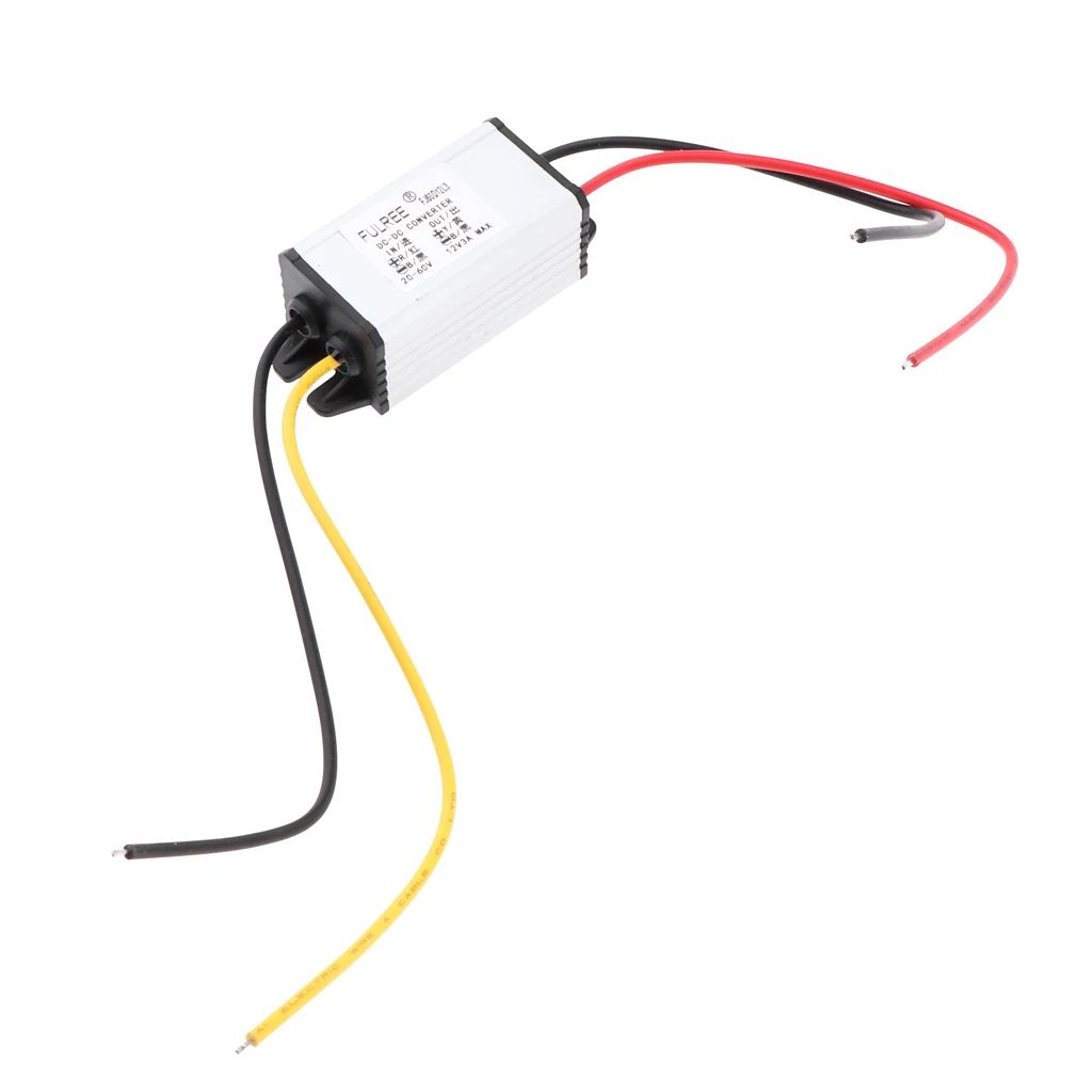 DC Converter 20-60V Stepdown To 12v 3A 36W Car Power Supply Module#2