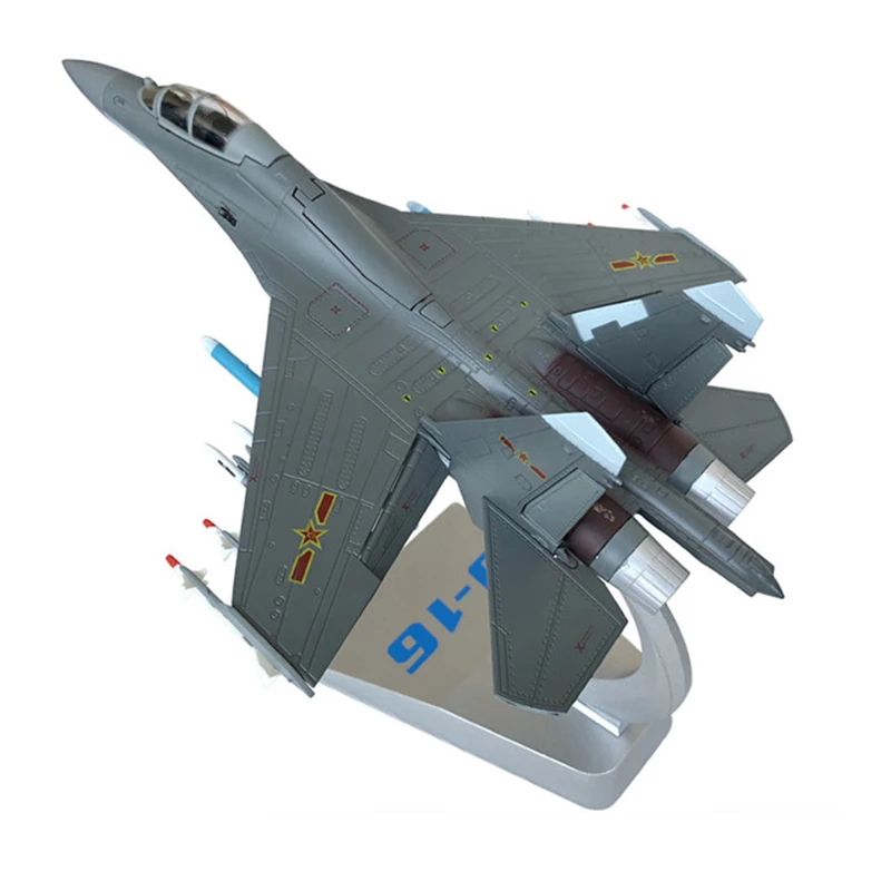 1/72 масштаб сплав самолета китайской ВВС J-16 multirole Fighter J16 детские игрушки Детский подарок для коллекции