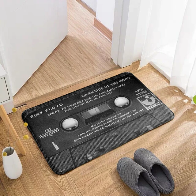 Retro Cassette Music Tape Floor Mat Multiple Choice Funny Entrance Door Mat Living Room Kitchen Non-Slip Carpet Bathroom Doormat 4