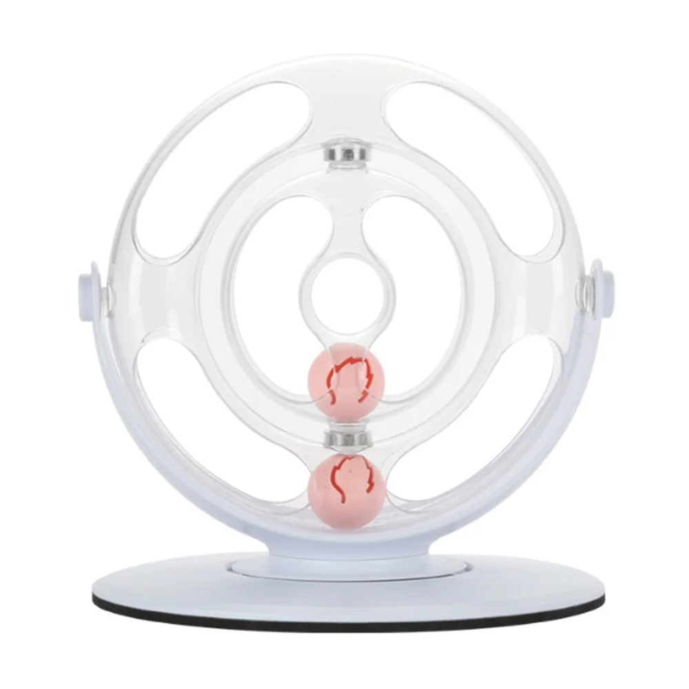 

Interactive Turntable Electric Kitten Funny Toys Space Ring Puzzle Pet Play Automatic 360° Rotating Pet Scratch-resistant Toys