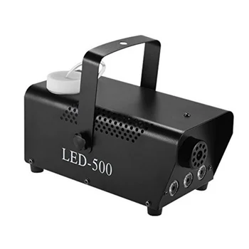 

Hot sale free shipping colorful wireless remote control 500W fog machine with RGB for DJ Disco Party Club and wedding