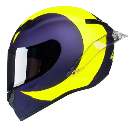 Полный шлем мотоцикла DOT Сертифицированный мотокросса внедорожный casco de Moto Cascos Para Moto Devil Horns Racing - Цвет: 3