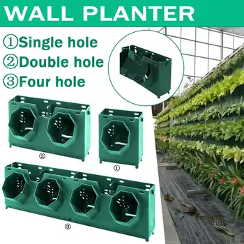 

Durable DIY Plant Growing Wall Planting Home Supplies Garden Wall Planter Honeycombed Wall Planting Pot