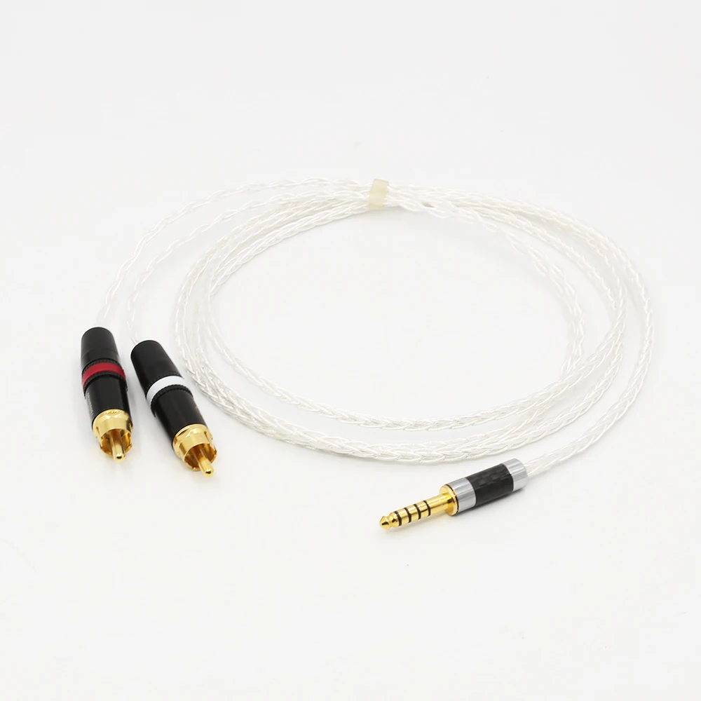 HIFI 4 4mm to 2 RCA Audio Cable WM1A 1Z PHA 1A 2A Z1R 4 4mm Upgrade Cable