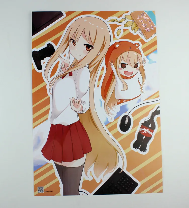 8*(42x29 см) Himouto! Умару-Чан аниме вокруг плакатов наклейки на стену