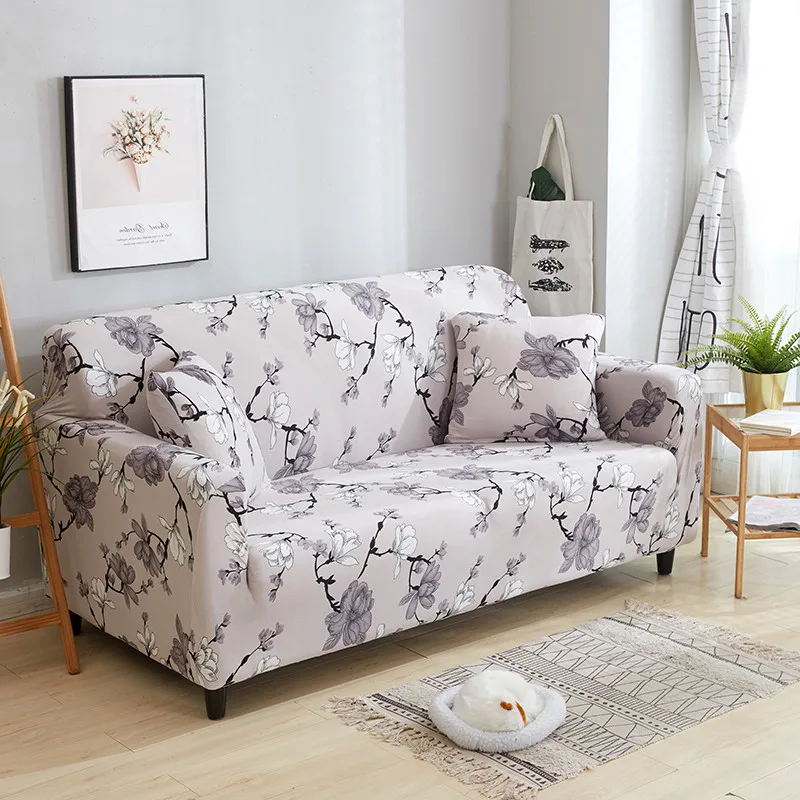 Классический узор Чехлы для диванов обтягивает все-завернуто в стрейч диван чехлов для секционная 1/2/3/4-seater диван анти-грязный и возможность стирки - Цвет: Color 19