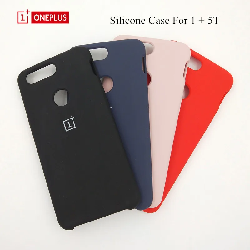 Capa de silicone líquido para oneplus 5 t, proteção traseira macia para one plus a5010 5 t capa traseira 1 + 5 t
