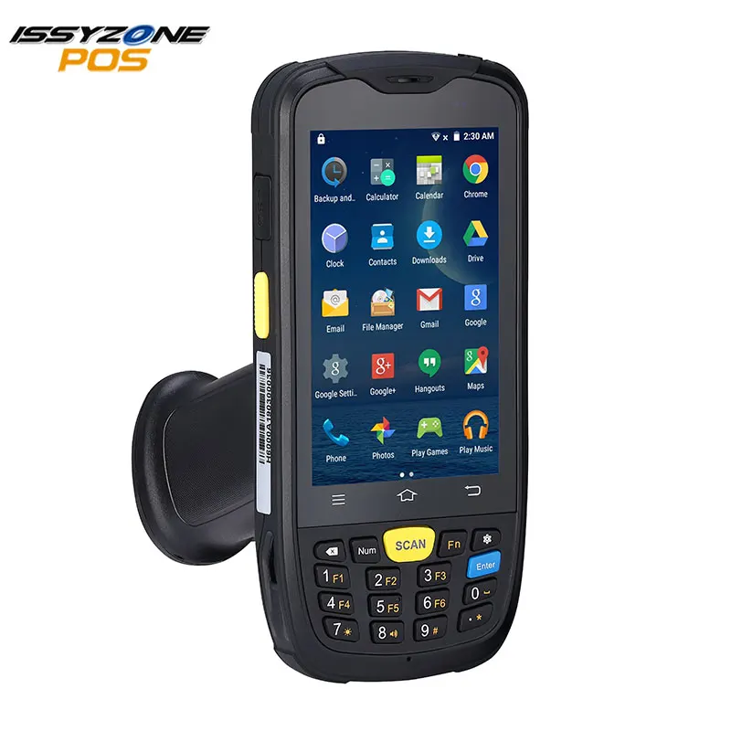 IssyzonePOS Android Touch КПК 1D/2D сканер NFC Bluetooth gps безопасный Psam 4G двухдиапазонный Wifi съемный аккумулятор для промышленный Линейный Маркер