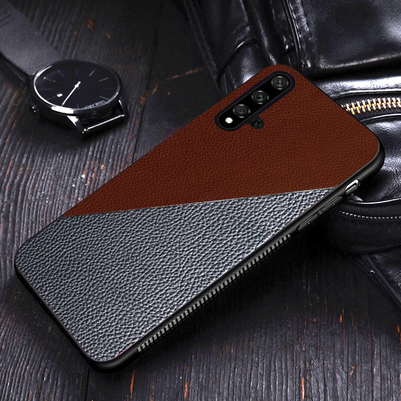 I coque, чехол, чехол, для huawei honor 20 Pro honor 20 pro, персонализированный модный кожаный чехол с узором, силиконовый чехол, Роскошный деловой чехол