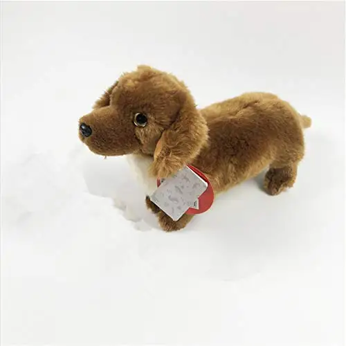 stuffed wiener dog toy