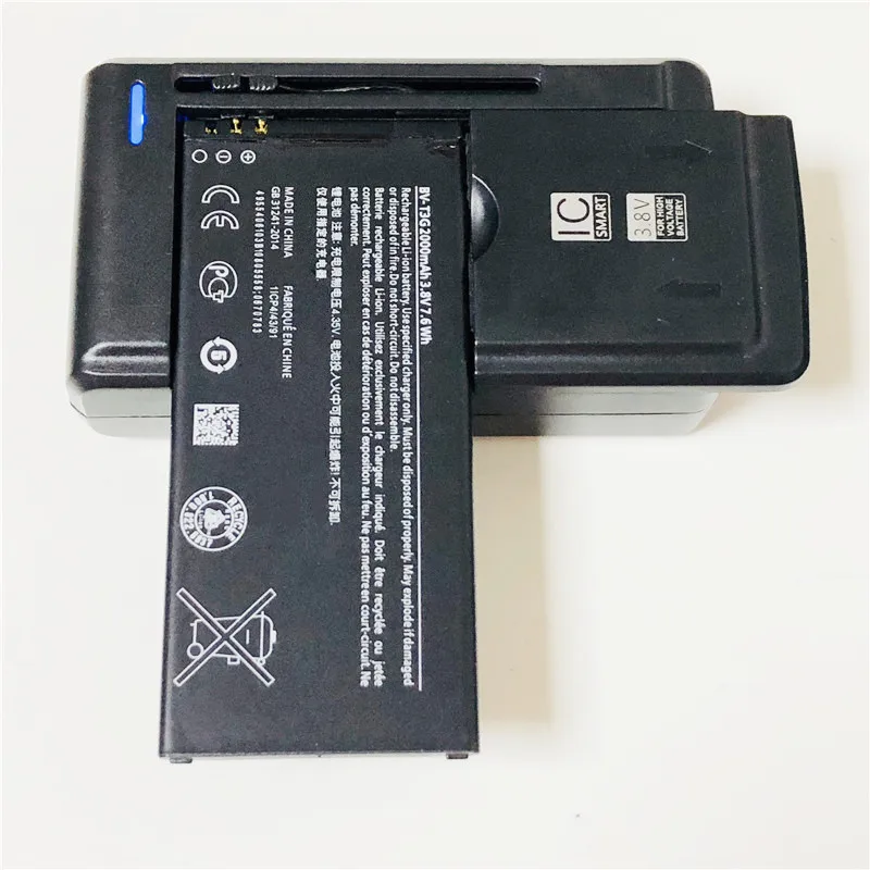 3,8 V 2000mAh BV-T3G для RM-1154 батарея+ SS-C1 зарядное устройство