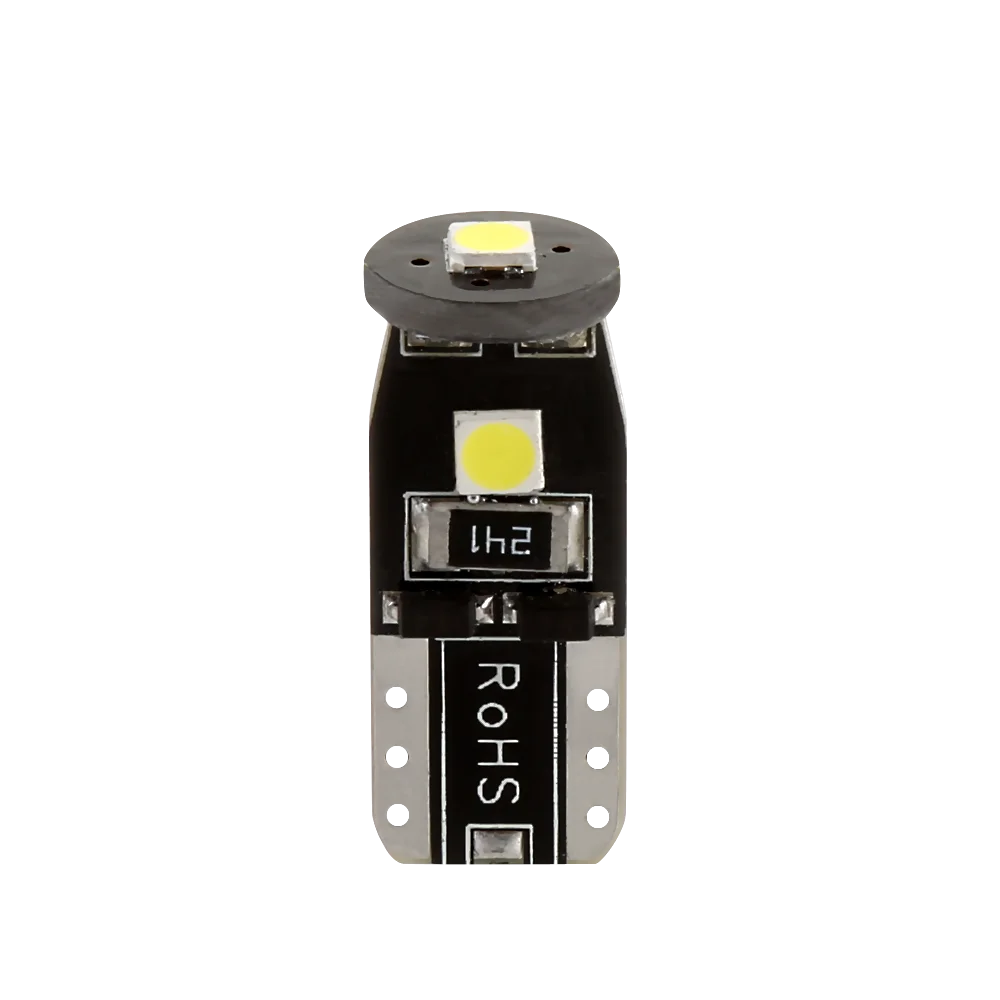 10 шт. T10 3030 3 SMD W5W W10W CANBUS ERROR FREE Белый светодиодный фары 168 194 2825 лампы 12-16v