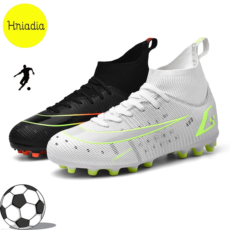 

Hniadia Assassin Soccer Shoes TF/FG Football Boots Chuteira Campo бутсы Zapatos De Fútbol Zapatos De Fútbol Futsal Football Shoe