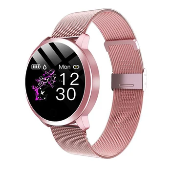 

New 2020 Bluetooth Smart Watch Stainless Steel Waterproof Wearable Device Smartwatch Wristwatch Men Women Fitness Tracker Q8