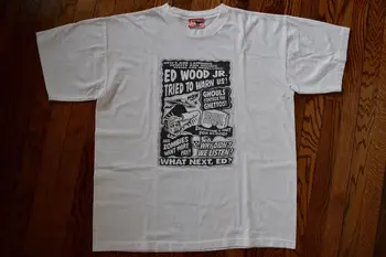 

90s director ed wood jr shirt vtg cult movie 60s 50s plan 9 from outer space S-3XL New T Shirts