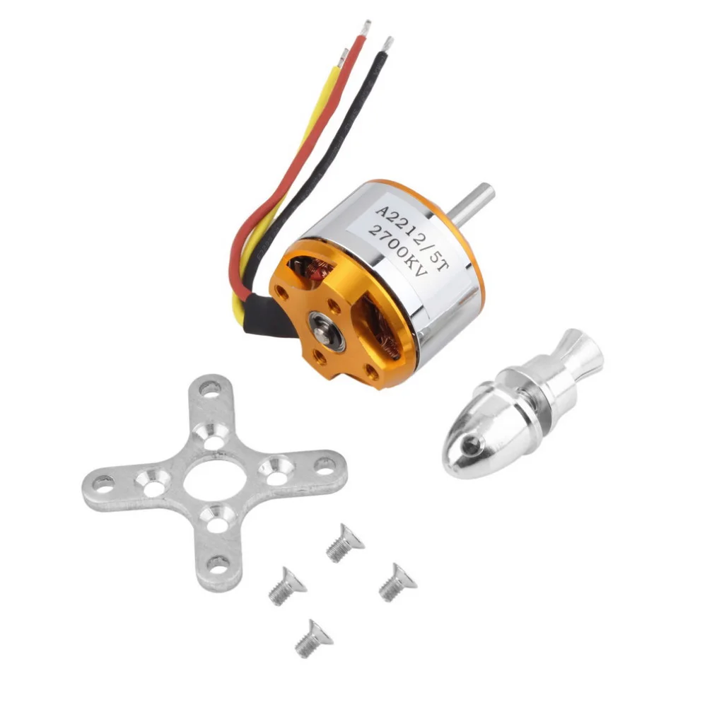 A2212 бесщеточный двигатель 930KV 1000KV 1400KV 2200KV 2450KV 2700KV для радиоуправляемого самолета