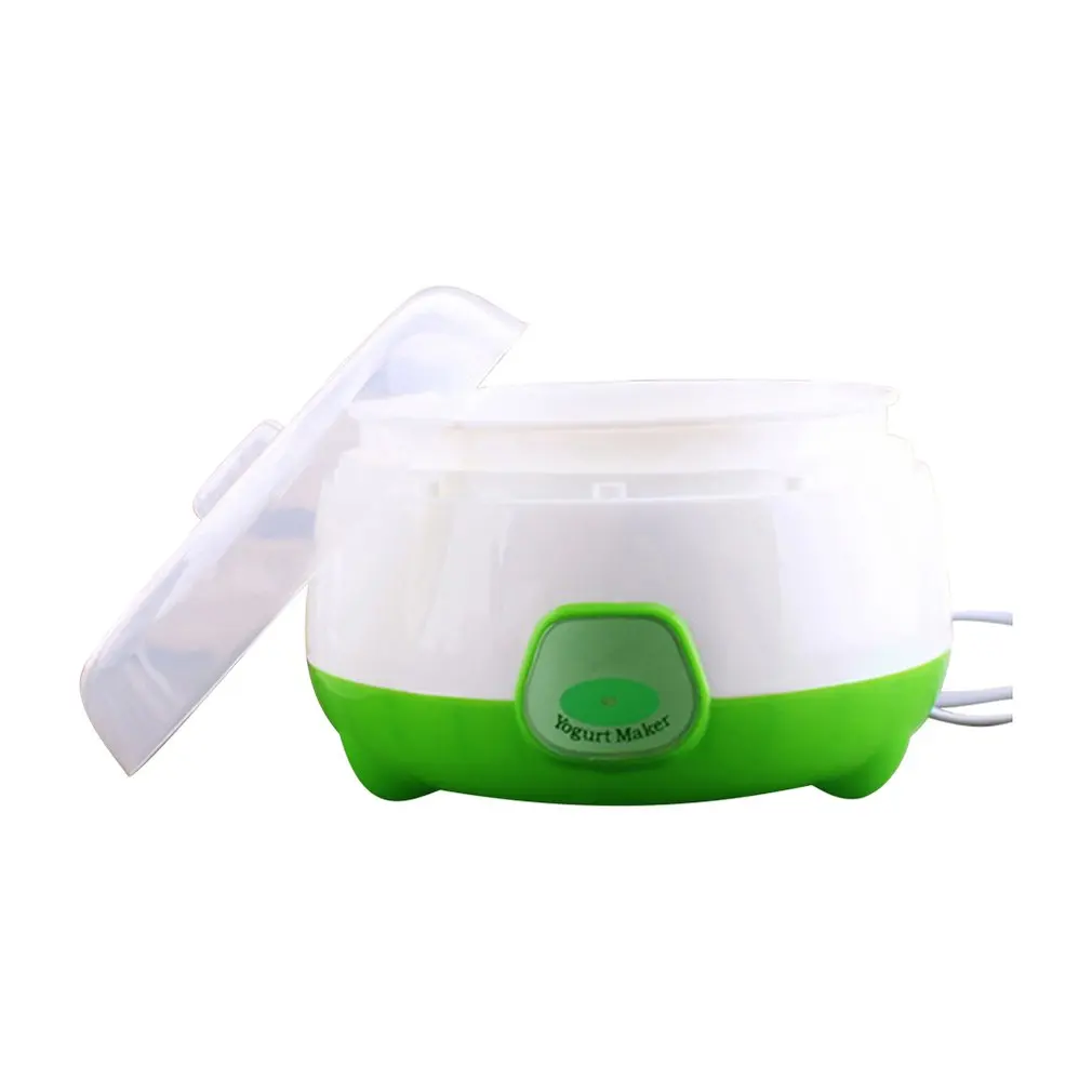 

220V Electric Automatic Yogurt Maker Mini Portable Yogurt Making Machine Plastic Container Kitchen Appliance