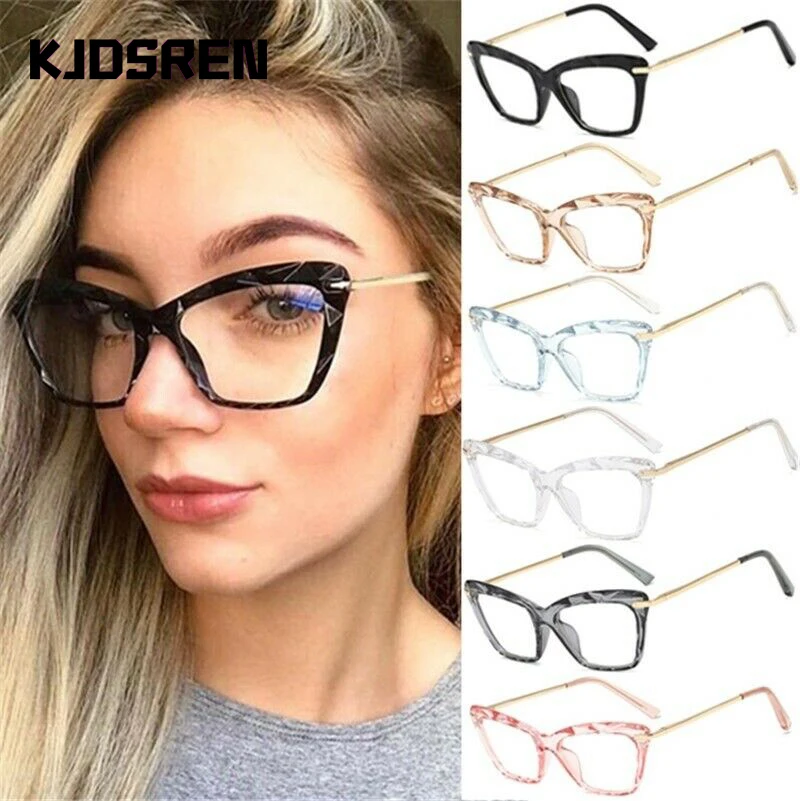 

2020 Fashion Square Glasses Frames Women Trending Styles Brand Optical Computer Glasses Oculos De Grau Feminino Armacao Eyewear
