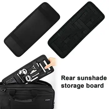 

1PC Car Multi-function Elastic Storage Plate Board Organizer Case Portable Sun Visor Storage Board Organizer