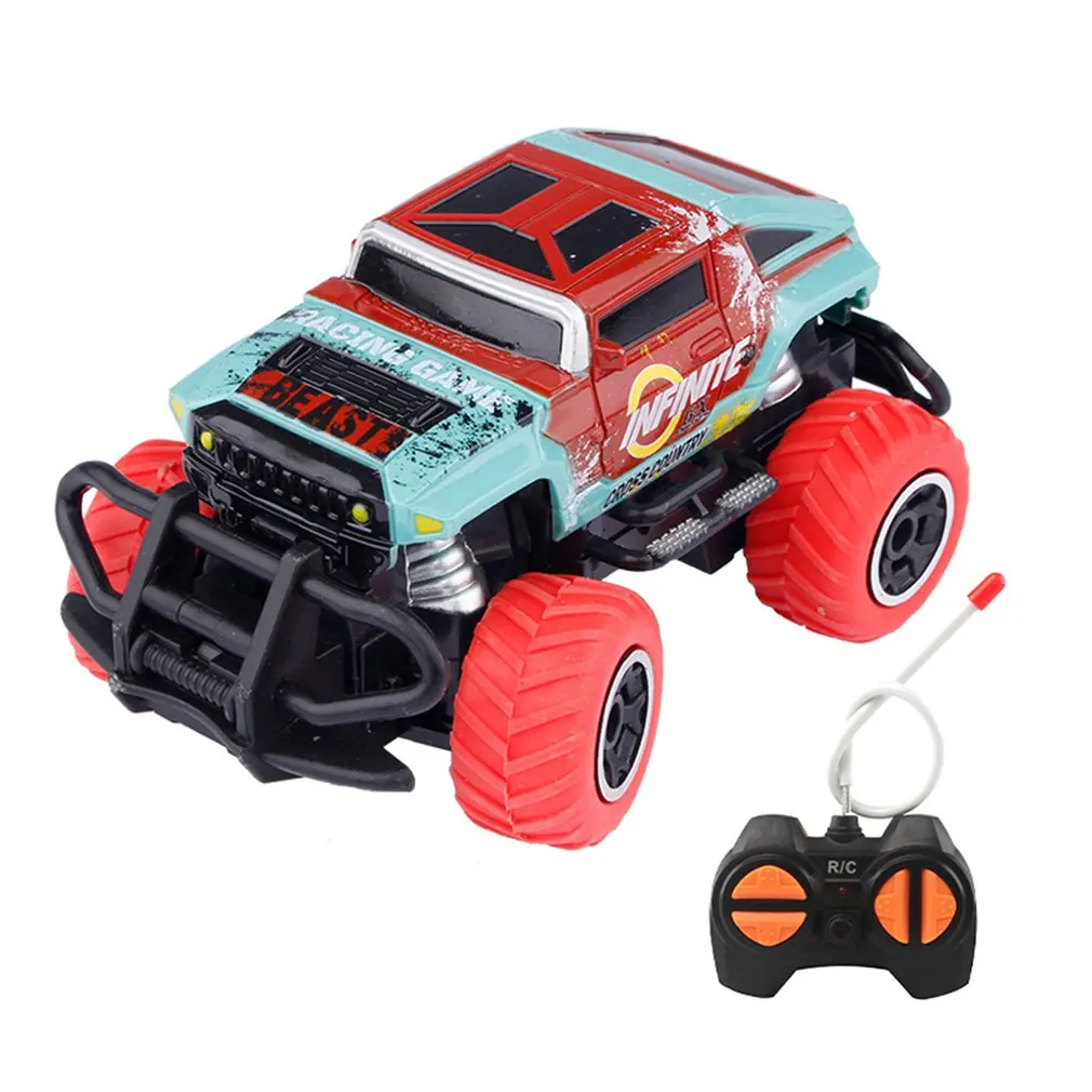 Children's Remote Control Toy Car Four-way Wireless Off-road Car Model Boy Electric Toy Car Boy Kids Toy