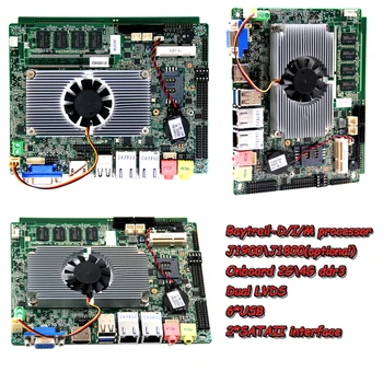 

Z-3.5 Embedded motherboard Celeron E3845 Onboard 4G DDR3 2*SATAII /6*USB2.0/6*COM/1*mSATA mini pc board